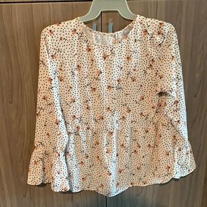 Peplum blouse